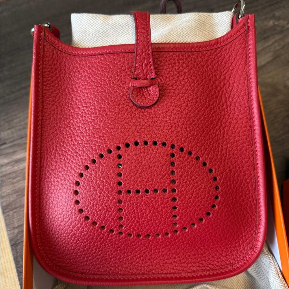 Hermes Evelyne Amazone 16 in Clemence Taurillon